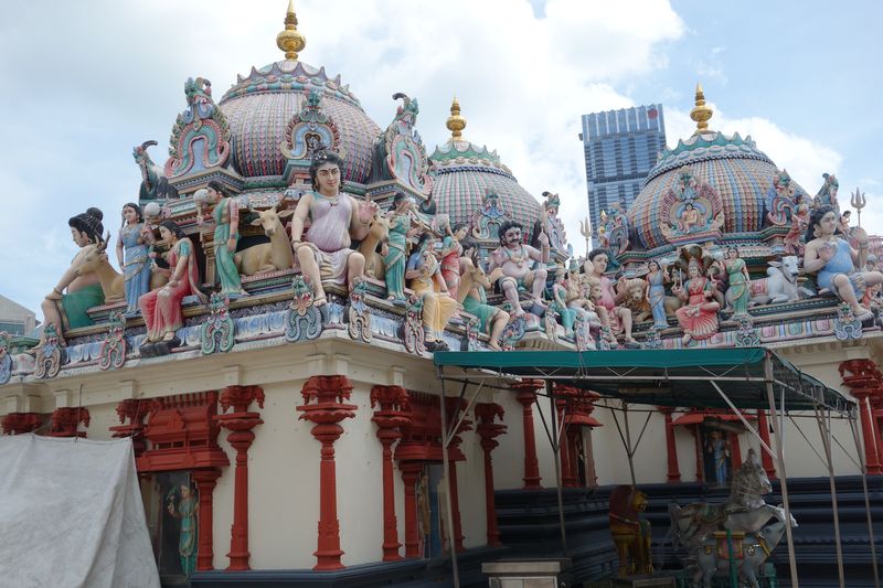Singapur hinduistischer Sri Mariammam Tempel