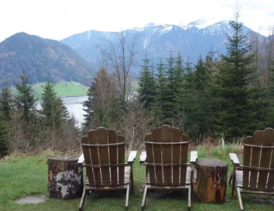 Bergtour in den bayrischen Alpen