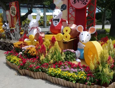 Abflugtag und 1. Tag in Singapur