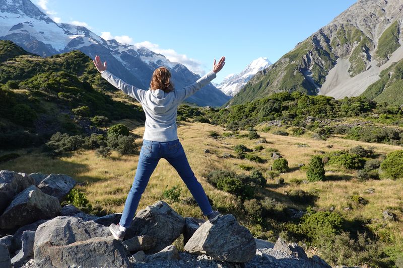 Fahrt zum Mount Cook (Aoraki)