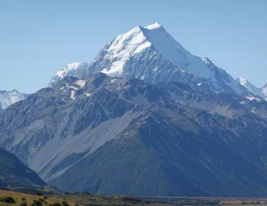 Fahrt zum Mount Cook (Aoraki)