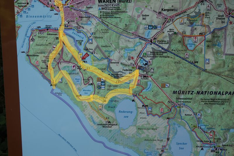 Mit dem Rad durch die Natur