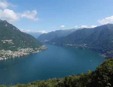 Ganz schön steil hier