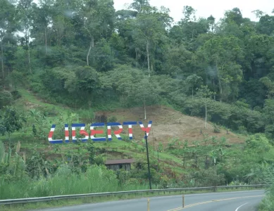 Auf dem Weg zur Küste