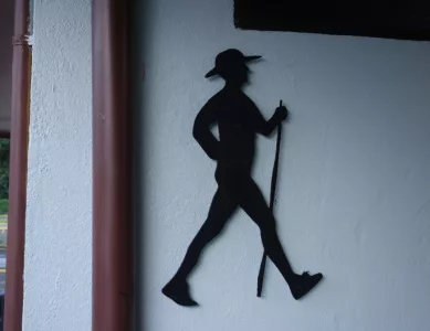 Mit klein Adlerauge unterwegs