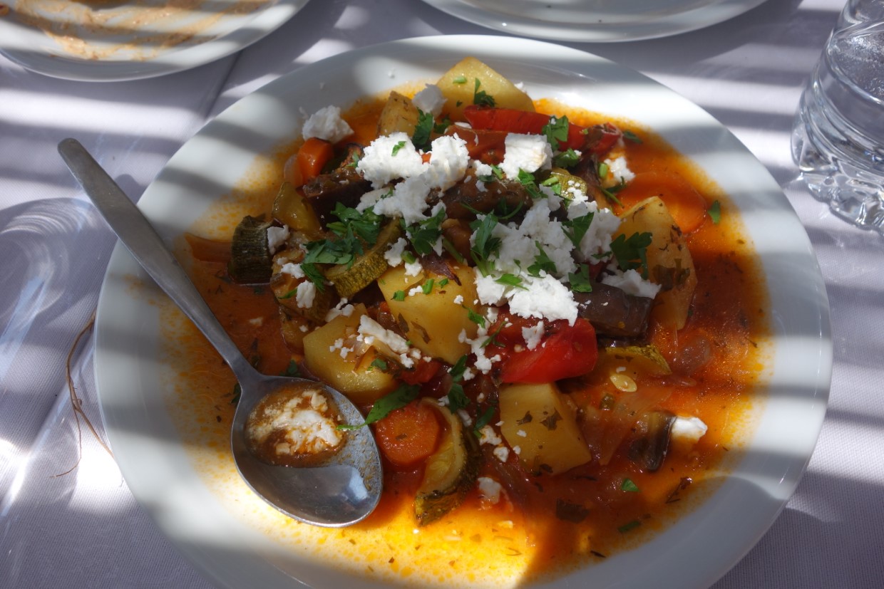 Rhodos Wanderung Weinprobe