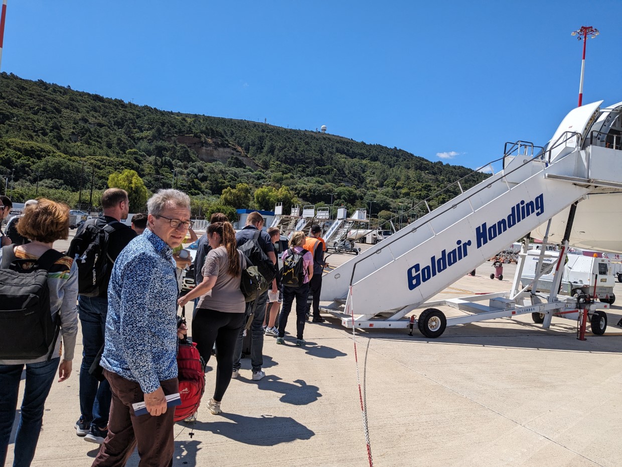 Heimreise Flughafen Rhodos