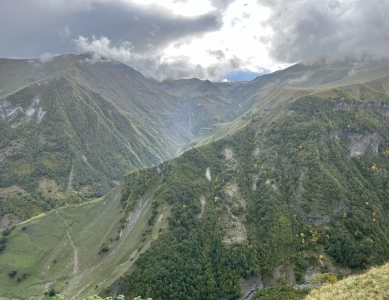 Jetzt geht´s in den Norden über die Georgische Heerstraße
