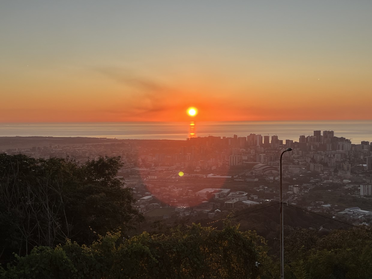 Sonnenuntergang in Batumi