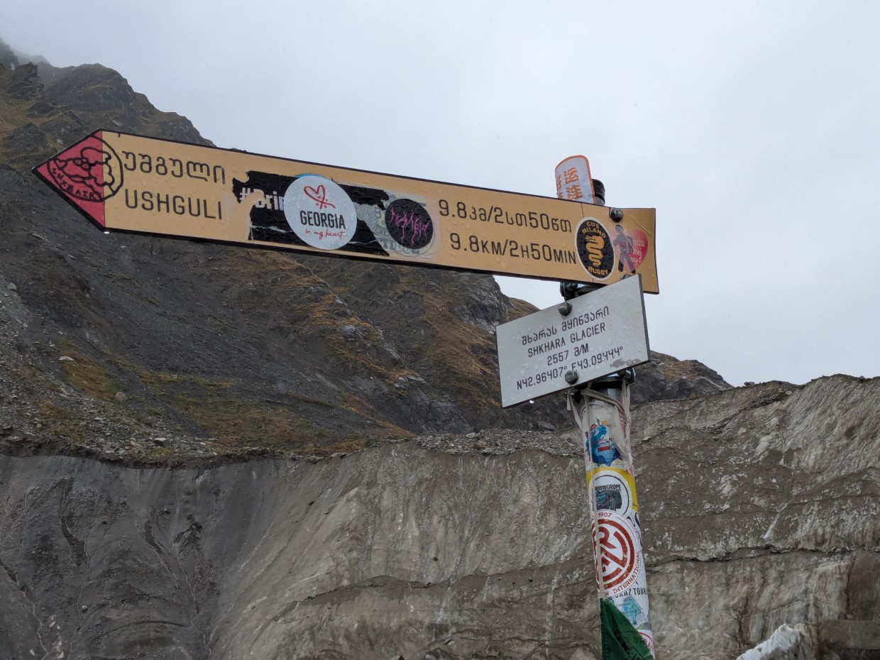 Uschguli Gletscher