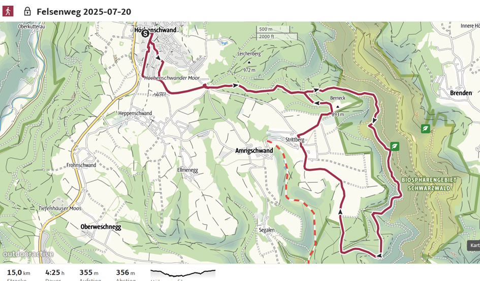 Felsenweg