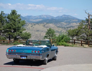 An den Rocky Mountains entlang