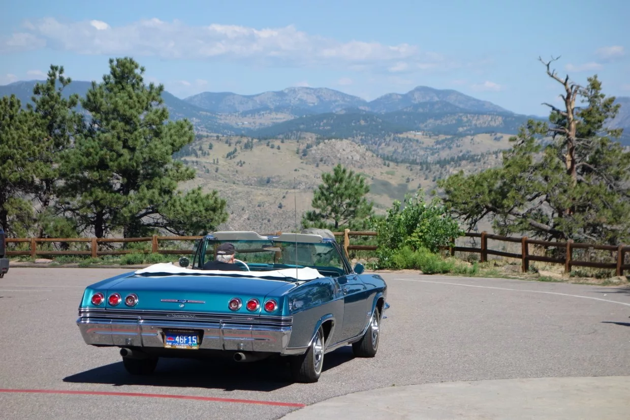 An den Rocky Mountains entlang