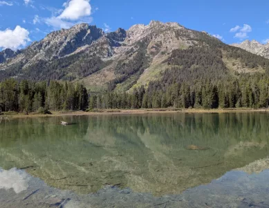 Wandern am String Lake