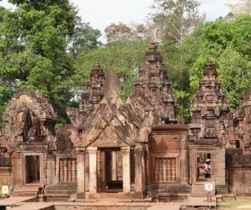 Banteay Srei – Bevor es nach Hause geht noch ein Ausflug