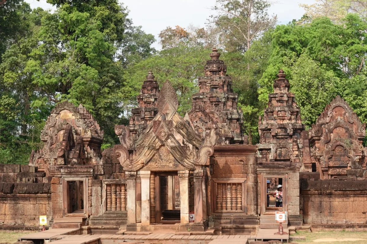 Banteay Srei – Bevor es nach Hause geht noch ein Ausflug