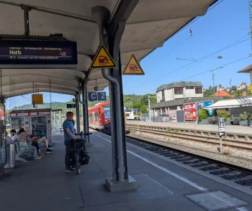Tübingen und Heimreise